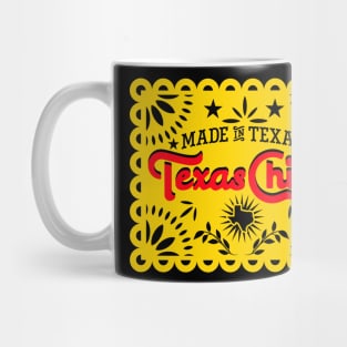 Texas Chica Papel Picado Mug